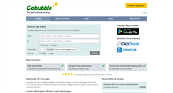 Desktop Screenshot of cabubble.co.uk